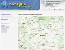 Tablet Screenshot of monitoring.dataqua.hu