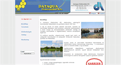 Desktop Screenshot of dataqua.hu