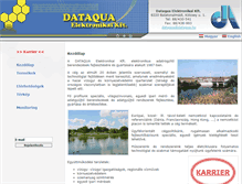 Tablet Screenshot of dataqua.hu